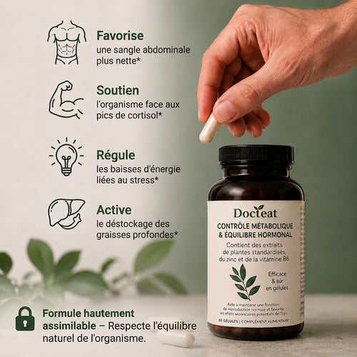 Docteat™️ / Eliminez les Graisses Viscérales grâce à l'Équilibre Hormonal