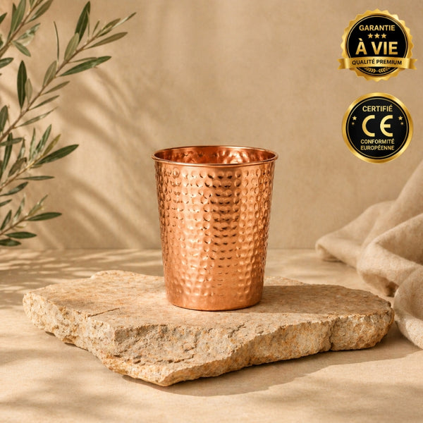 MyTamra™ Hammered Copper Glass
